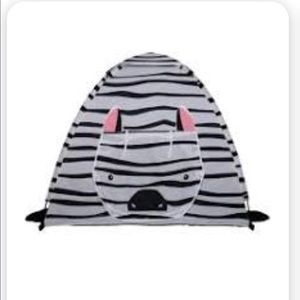 Zebra Pillowfort play tent
